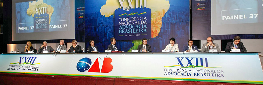 A ANAUNI PARTICIPA DA XXIII CONFERÊNCIA NACIONAL DA ADVOCACIA BRASILEIRA – O MAIOR EVENTO DA ADVOCACIA NACIONAL
