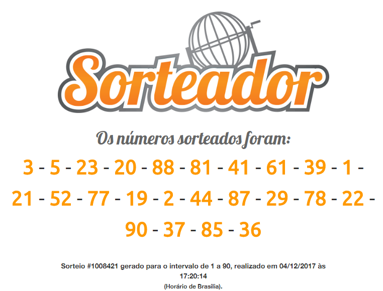 sorteio