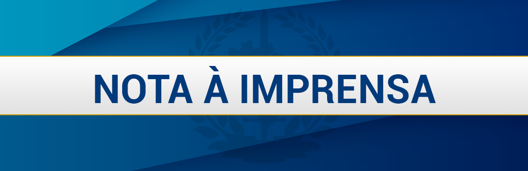 NOTA À IMPRENSA