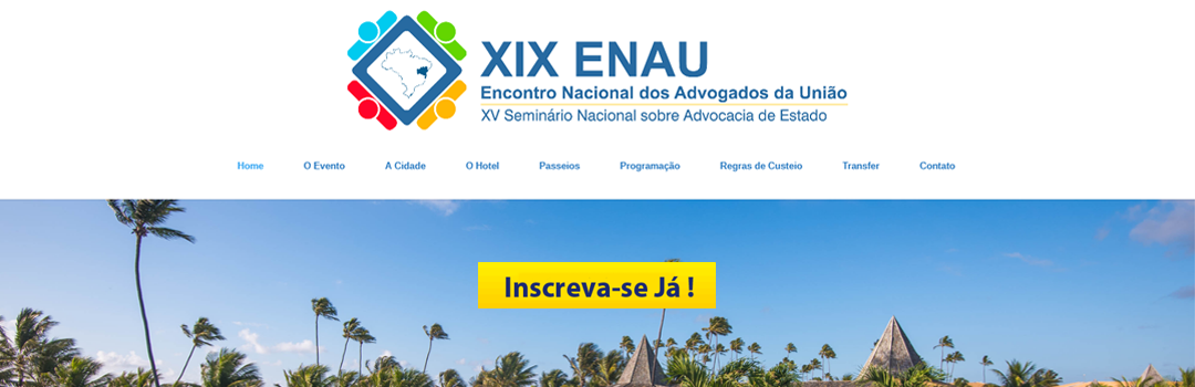 ENAU 2018: O SITE DO XIX ENAU JÁ ESTÁ NO AR