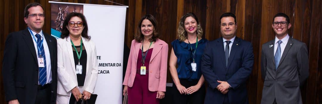 ANAUNI MARCA PRESENÇA NO LANÇAMENTO DA FRENTE PARLAMENTAR DA ADVOCACIA