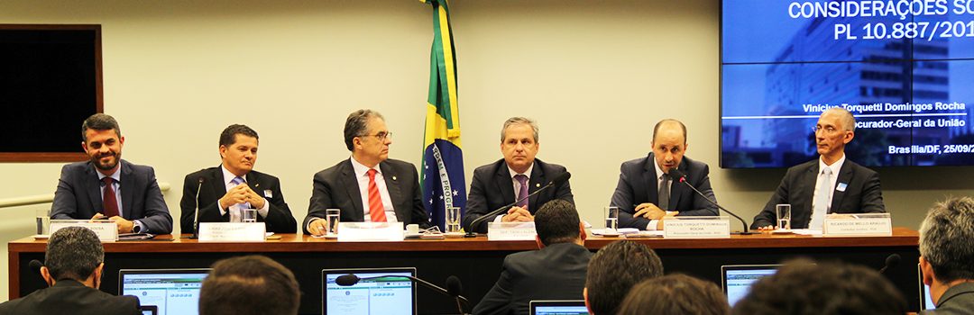 PL 10887/18 IMPROBIDADE ADMINISTRATIVA: ANAUNI PARTICIPA DE REUNIÃO DELIBERATIVA