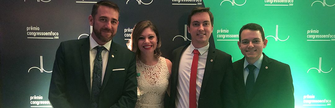 ANAUNI MARCA PRESENÇA NO PRÊMIO CONGRESSO EM FOCO 2019