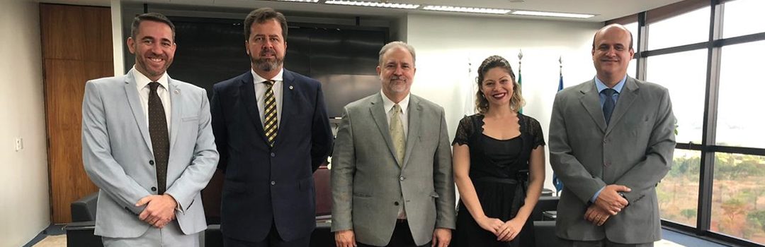 ANAUNI SE REÚNE COM O PROCURADOR-GERAL DA REPÚBLICA AUGUSTO ARAS