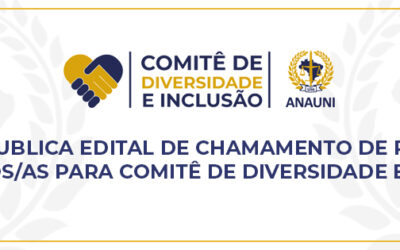 ANAUNI PUBLICA EDITAL DE CHAMAMENTO DE PRETOS/AS OU PARDOS/AS PARA COMITÊ DE DIVERSIDADE E INCLUSÃO