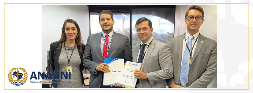 DIRETORIA DA ANAUNI SE REÚNE COM O PROCURADOR JORGE MESSIAS, MEMBRO DO GOVERNO DE TRANSIÇÃO
