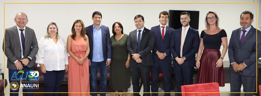 ANAUNI PARTICIPA DE REUNIÃO COM ENTIDADES DA ADVOCACIA PÚBLICA SOBRE OS 30 ANOS DA AGU